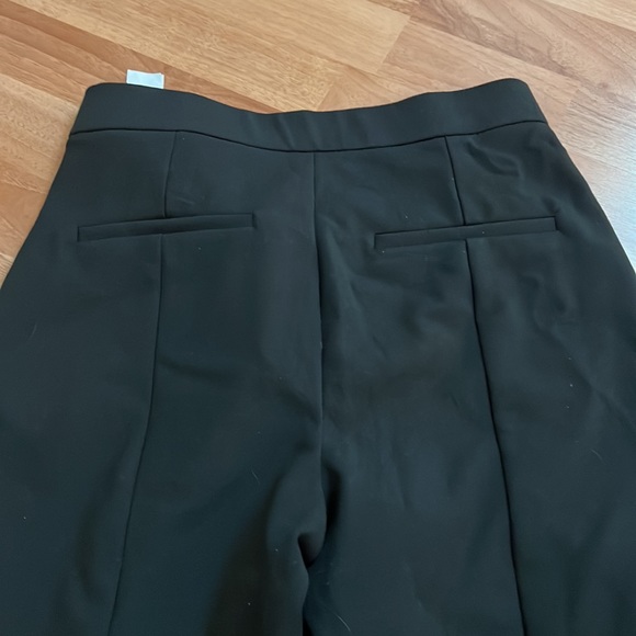 Zara - Black slim trouser, bootcut, split hem - Picture 5 of 5